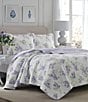 Color:Lilac - Image 1 - Keighley Floral Quilt Mini Set