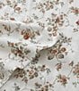 Laura Ashley Le Fleur Cotton Flannel Sheet Set, Color:Orange/Multi - Image 4