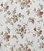 Laura Ashley Le Fleur Cotton Flannel Sheet Set, Color:Orange/Multi - Image 5