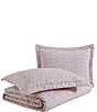 Color:Pink - Image 2 - Loveston Ditsy Floral Cotton Reversible Quilt Mini Set