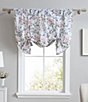 Color:Soft Jewel - Image 1 - Meadow Breeze Floral Tie Up Designer Window Valance