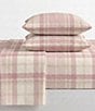 Laura Ashley Mulholland Plaid Cotton Flannel Sheet Set - Image 2