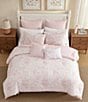 Laura Ashley Natalie Floral Cotton Reversible Comforter & Sham Bonus Set - Image 3