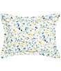 Color:Sun Blue - Image 4 - Nora Floral 6-Piece Comforter Set