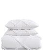Color:White - Image 2 - Norah Solid Microfiber White Comforter Mini Set