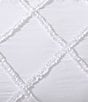 Color:White - Image 6 - Norah Solid Microfiber White Comforter Mini Set