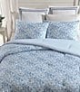 Laura Ashley Quartet Cotton Blend Cashmere Floral Reversible Comforter Mini Set - Image 2