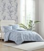 Laura Ashley Quartet Cotton Blend Cashmere Floral Reversible Comforter Mini Set - Image 3