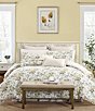 Laura Ashley Roses Cotton Reversible Comforter Bonus Set - Image 1
