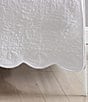 Color:White - Image 3 - Trellis Daybed Quilt & Sham Set