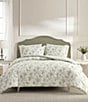 Laura Ashley Walled Garden Cotton Reversible Comforter Mini Set - Image 1