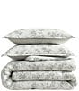 Laura Ashley Walled Garden Cotton Reversible Comforter Mini Set - Image 5
