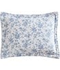 Color:Blue - Image 6 - Blue Floral Walled Garden Daybed Quilt & Sham Set