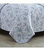 Color:Blue - Image 4 - Walled Garden Floral Toile Pattern Quilt Mini Set