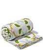 Laura Park Dogwood Fleece Throw Blanket - Image 1