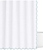 Laura Park Solid Scalloped Shower Curtain - Image 1
