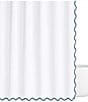 Laura Park Solid Scalloped Shower Curtain - Image 5