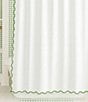Laura Park Solid Scalloped Shower Curtain - Image 1