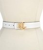 Lauren Ralph Lauren 1.25#double; Logo Reversible Leather Belt - Image 1