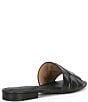 Color:Black - Image 2 - Alegra III Leather Slide Sandals