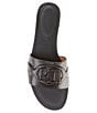 Color:Black - Image 5 - Alegra III Leather Slide Sandals