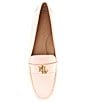 Color:Pale Pink - Image 5 - Barnsbury Nappa Leather Logo Hardware Drivers