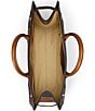 Lauren Ralph Lauren Devyn Large Belt Print Tote Bag, Color:MULTI/TAN - Image 3