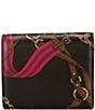 Lauren Ralph Lauren Belting-Print Leather Compact Wallet - Image 2