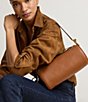 Lauren Ralph Lauren Blaike Nappa Leather Medium East West Barrel Shoulder Bag - Image 6