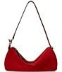 Lauren Ralph Lauren Blaike Sheep Suede Medium Barrel Slouchy Shoulder Bag - Image 1