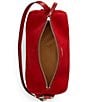 Lauren Ralph Lauren Blaike Sheep Suede Medium Barrel Slouchy Shoulder Bag - Image 3