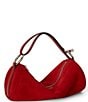 Lauren Ralph Lauren Blaike Sheep Suede Medium Barrel Slouchy Shoulder Bag - Image 4