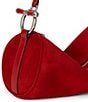 Lauren Ralph Lauren Blaike Sheep Suede Medium Barrel Slouchy Shoulder Bag - Image 5