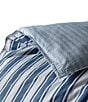 Color:Blue - Image 4 - Blair Classic Stripe Comforter Set