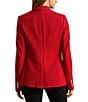 Lauren Ralph Lauren Bullion Patch Two Button Jacquard Blazer - Image 3