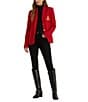 Lauren Ralph Lauren Bullion Patch Two Button Jacquard Blazer - Image 4