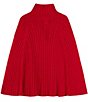 Lauren Ralph Lauren Cable Knit Mock Neck Cape - Image 2