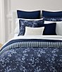 Lauren Ralph Lauren Caterina Floral Percale Comforter Mini Set, Color:Navy - Image 1