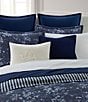 Lauren Ralph Lauren Caterina Floral Percale Comforter Mini Set, Color:Navy - Image 2