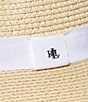 Lauren Ralph Lauren Classic Packable Fedora Hat, Color:Natural/White - Image 2