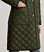 Lauren Ralph Lauren Corduroy Trim Point Collar Snap Front Quilt Jacket - Image 5