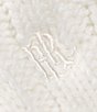Lauren Ralph Lauren Core Cable Knit Beret Hat - Image 6