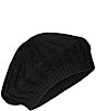 Lauren Ralph Lauren Core Cable Knit Beret Hat - Image 1