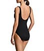 Lauren Ralph Lauren Core Solid Ruffle Underwire One Piece Swimsuit - Image 6