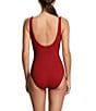 Lauren Ralph Lauren Core Solid Ruffle Underwire One Piece Swimsuit - Image 5