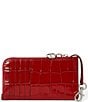 Lauren Ralph Lauren Croc-Embossed Leather L-Zip Card Case - Image 2