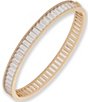 Lauren Ralph Lauren CZ Baguette Bangle Bracelet - Image 1