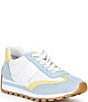 Lauren Ralph Lauren Dani Colorblock Leather Combo Sneakers - Image 1