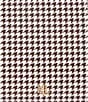 Lauren Ralph Lauren Danni Houndstooth Shoulder Bag, Color:Dark Mahogany/Houndstooth - Image 5