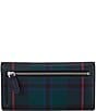 Lauren Ralph Lauren Deco Plaid Crosshatch Leather Slim Snap Wallet, Color:Deco Tartan - Image 2